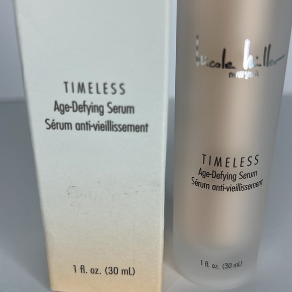 NIB Nicole Miller Timeless Age-Defying Serum Full Size 1 fl. Oz. - Picture 2 of 4